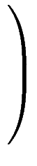 $ \left.\vphantom{\begin{array}{ccc}
0 & 0 & 0 \\
0 & 0 & 0 \\
0 & 0 & 0
\end{array}}\right)$