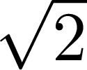 $\sqrt{{2}}$