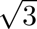 $\sqrt{{3}}$